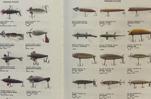 Fishing Tackle Antiques and Collectables: Identification and Evaluation of Pre-1970 Tackle, in Two Volumes: Volume I: Plugs; Volume II: Reels, Spoons & Spinners, Hooks & Harnesses [Collectibles, Vols. 1 & 2]