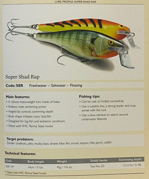 Rapala Legendary Fishing Lures