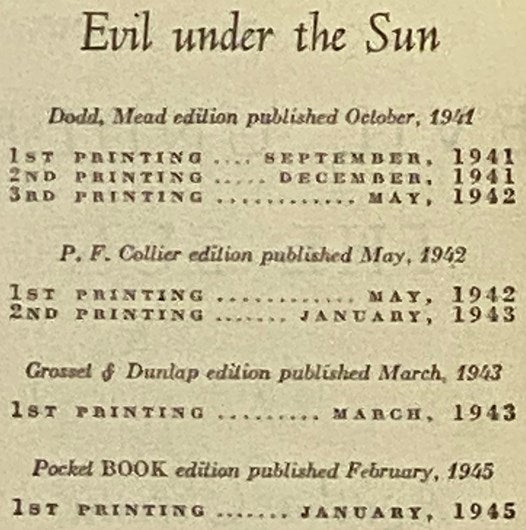 Evil Under the Sun (Pocket 285)