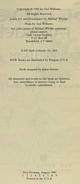 The Stone of Farewell (Memory, Sorrow and Thorn, Book 2) (Daw Book Collectors No. 824)
