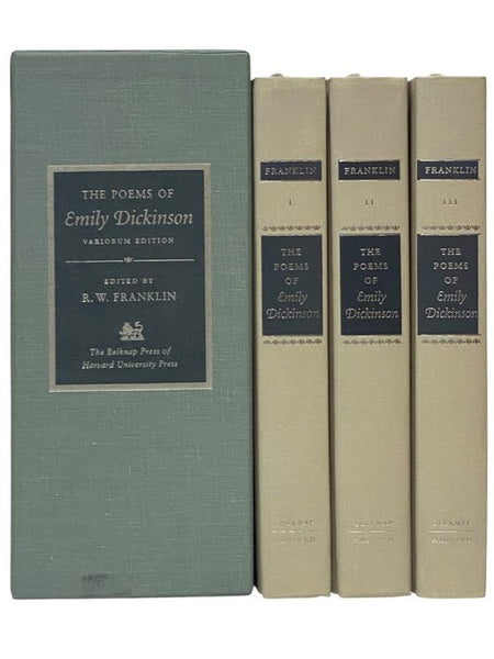 The Poems of Emily Dickinson, in Three Volumes (Variorum Edition)