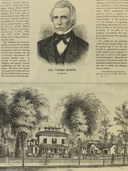 History of Wayne County, New York, 1789-1877; with Illustrations Descriptive of Its Scenery, Palatial Residences, Public Buildings, Fine Blocks, and Important Manufactories, from Original Sketches by Artists of the Highest Ability (Bicentennial Edition)