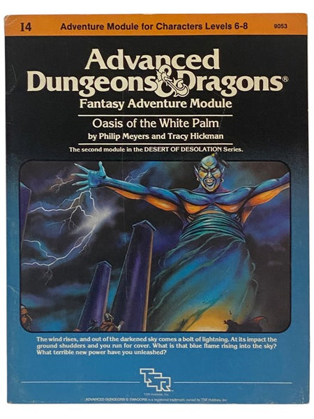 Oasis of the White Palm (Advanced Dungeons & Dragons Fantasy Adventure Module I4: The Second Module in the Desert of Desolation Series) (9053)