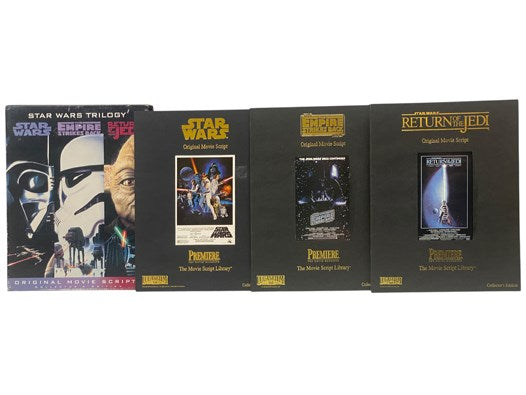 The Star Wars Trilogy Original Movie Scripts: Star Wars [A New Hope]; The Empire Strikes Back; Return of the Jedi