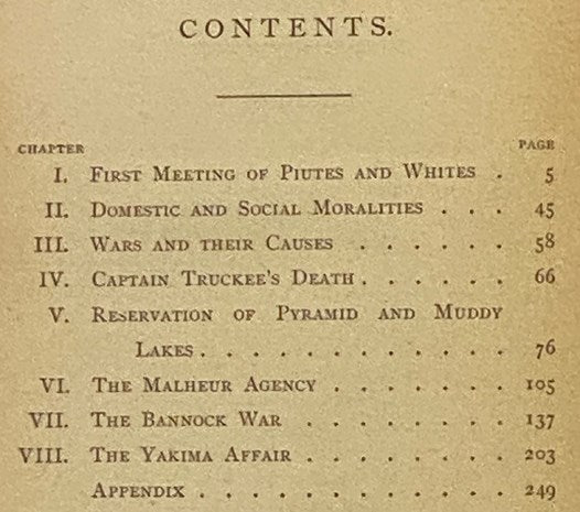 Life Among the Piutes: Their Wrongs and Claims.