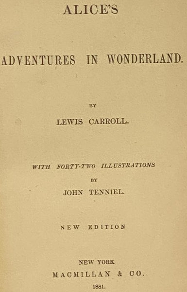 Alice's Adventures in Wonderland