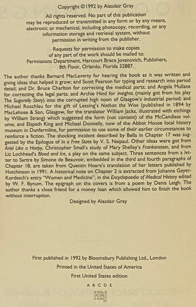 Poor Things: Episodes from the Early Life of Archibald McCandless M.D., Scottish Public Health Officer