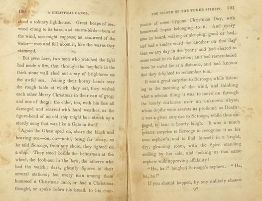 A Christmas Carol. in Prose. Being a Ghost Story of Christmas.