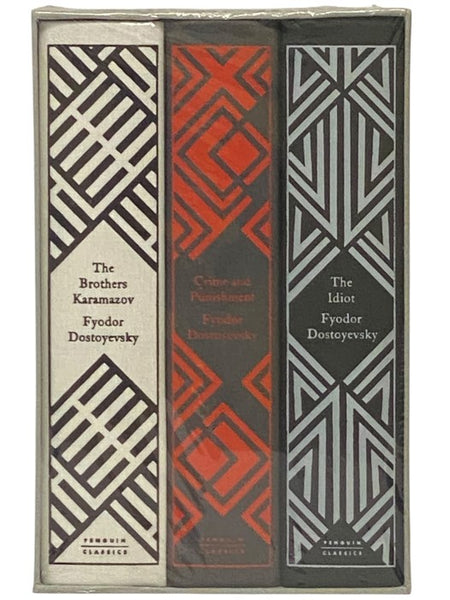 Fyodor Dostoevsky Boxed Set: Crime and Punishment; The Idiot; The Brothers Karamazov (Penguin Clothbound Classics)