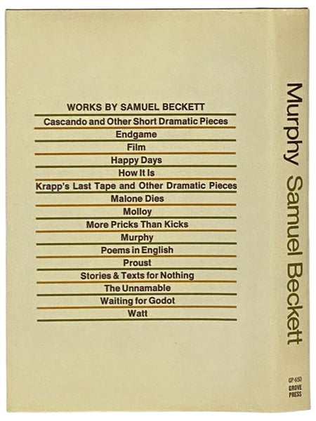 Murphy (The Collected Works of Samuel Beckett) (GP-650)