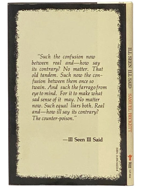 Ill Seen, Ill Said (GP-824)
