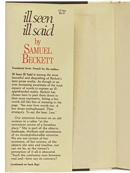 Ill Seen, Ill Said (GP-824)