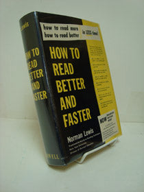 How To Read Better and Faster