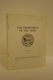 The Department of the Army, January 1977