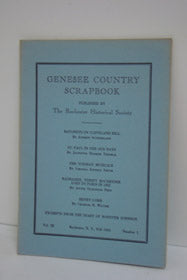 Genesee Country Scrapbook (Volume IX, Number 1 - Fall 1961)