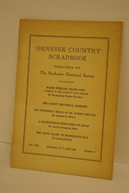Genesee Country Scrapbook (Volume VIII, Number 1 - Fall 1960)