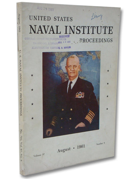 United States Naval Institute Proceedings Volume 87, Number 8, August 1961