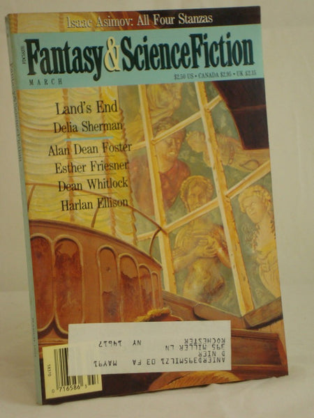 Fantasy & Science Fiction - March 1991