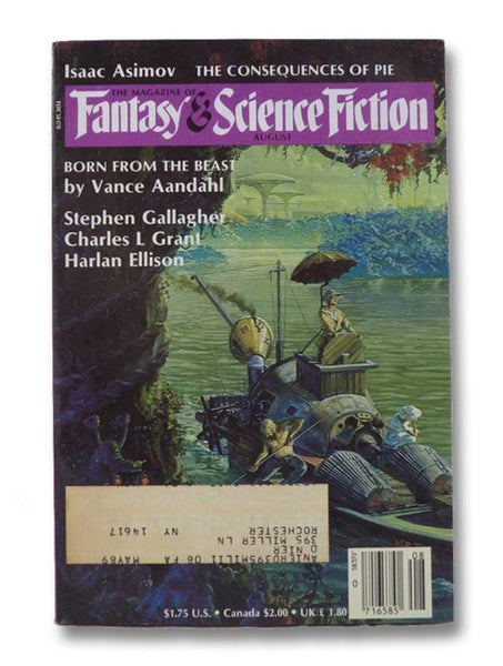 Fantasy & Science Fiction: August 1986