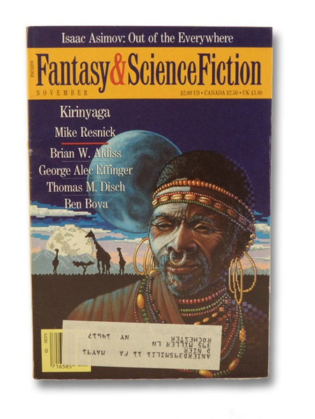 Fantasy & Science Fiction: November 1988