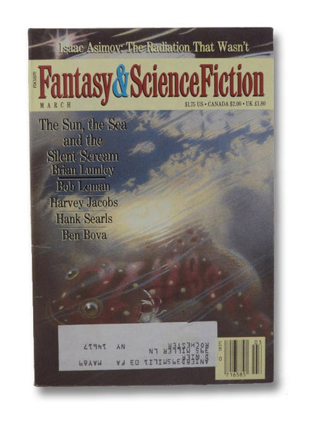 Fantasy & Science Fiction: March 1988