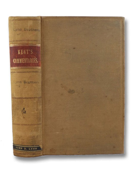 Commentaries on American Law, Volume IV [4]