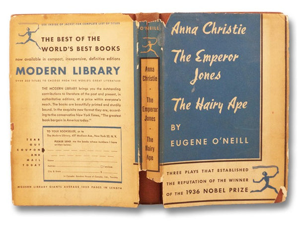 The Emperor Jones; Anna Christie; The Hairy Ape (The Modern Library of the World's Best Books, ML 146)