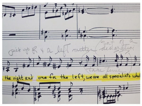 The Truth About Windmills: Signed Association Copy of Original Score