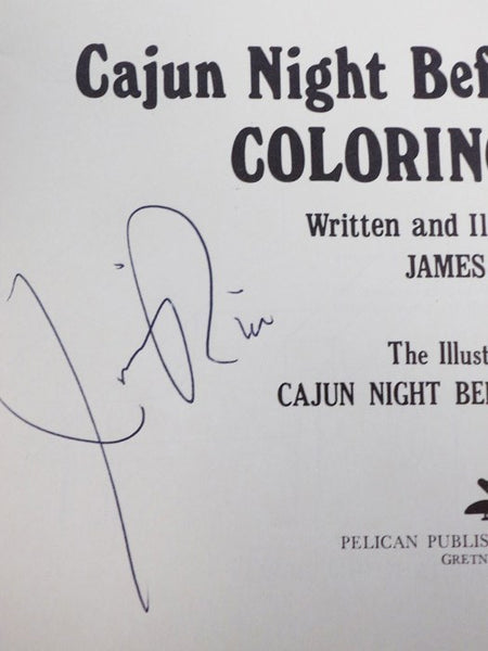 Cajun Night Before Christmas Coloring Book