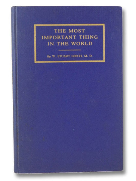 The Most Important Thing in the World
