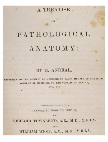 A Treatise on Pathological Anatomy, in Two Volumes
