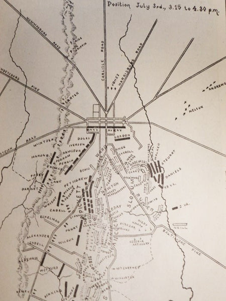 Three Days at Gettysburg: A Complete Hand-Book of the Movements of Both Armies during Lee's Invasion of Pennsylvania, and His Return to Virginia. The Three Days Battle at Gettysburg, July 1st, 2nd and 3rd, 1863, and a Guide to the Position of each Federa…