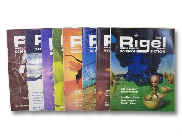 Rigel Science Fiction Complete Set (Issues 1-8)