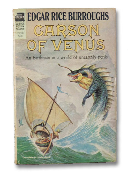Carson of Venus (Carson Napier Venus Adventures Book 3) (Ace 09200)