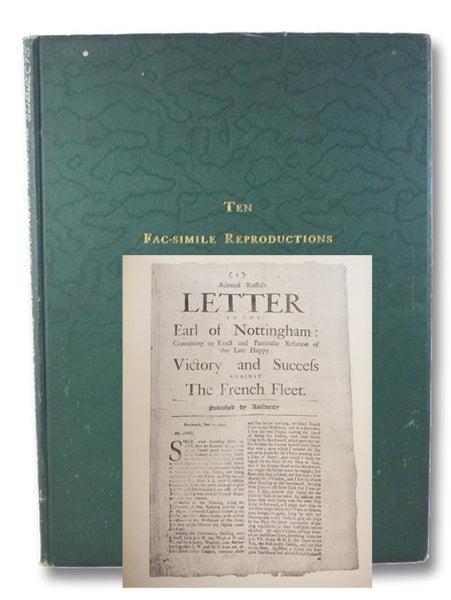 Ten Fac-simile Reproductions Relating to Various Subjects [Facsimile]