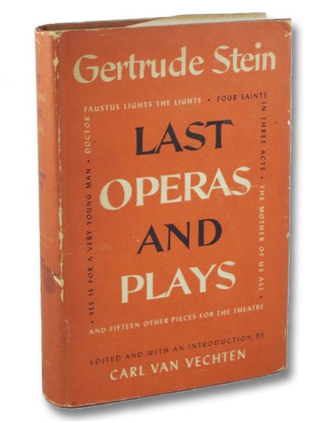 Last Operas and Plays