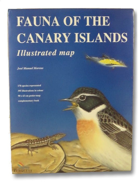 Fauna of the Canary Islands: Illustrated Map with Complementary Text