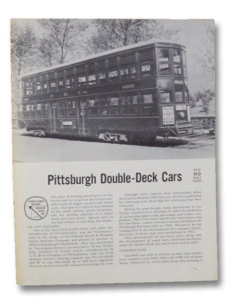 Pittsburgh Double-Deck Cars