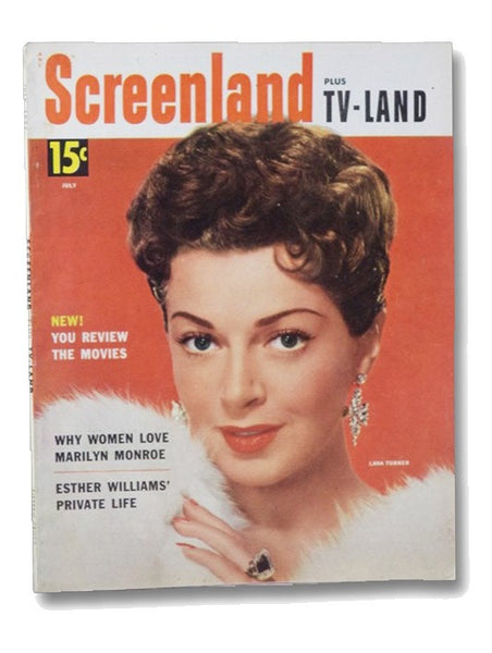Screenland Plus TV Land Magazine July 1954 (Lana Turner Cover)