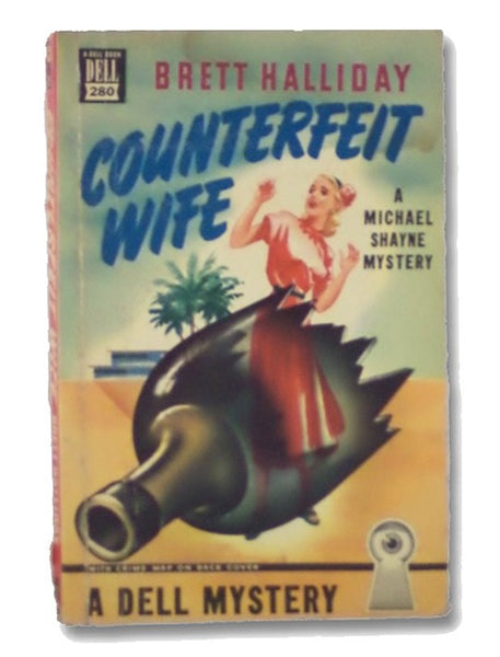 Counterfeit Wife: A Michael Shayne Mystery (Dell Mapback No. 280)