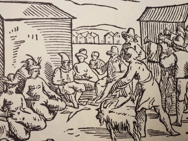 How They Saw the New World: A most Revealing and Wonderful collection of over 200 Rare Woodcuts and Engravings of Olde Maps, the Natives, Plants, Views, Towns and Curious Animals