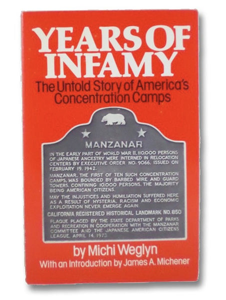 Years of Infamy: The Untold Story of America's Concentration Camps