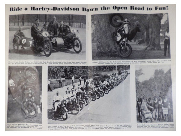 The Harley-Davidson Enthusiast, July, 1932