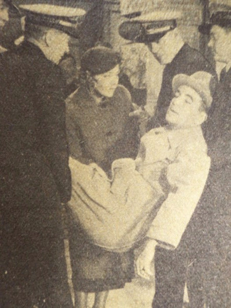 Go into Your Dance with Al Jolson and Ruby Keeler, Glenda Farrell, Sharon Lynne, Patsy Kelly, Benny Rubin, Phil Regan, Helen Morgan, and Gordon Westcott (Saalfield No. 1577)