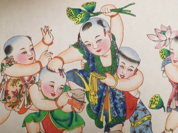 Yangliuqing New Year Pictures in China