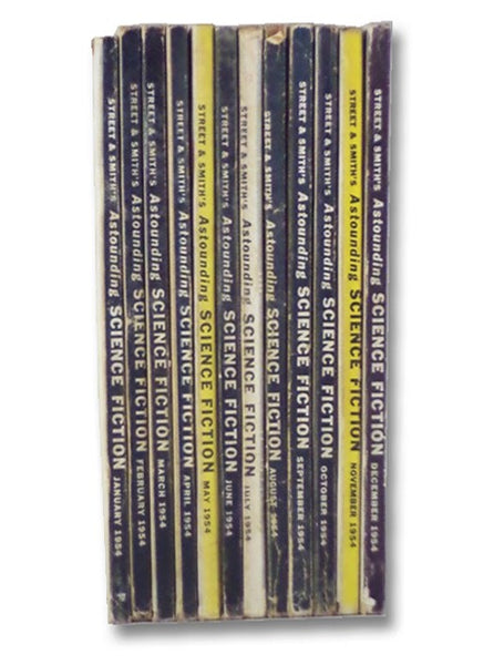Astounding Science Fiction 1954 Complete Set (12 Issues)