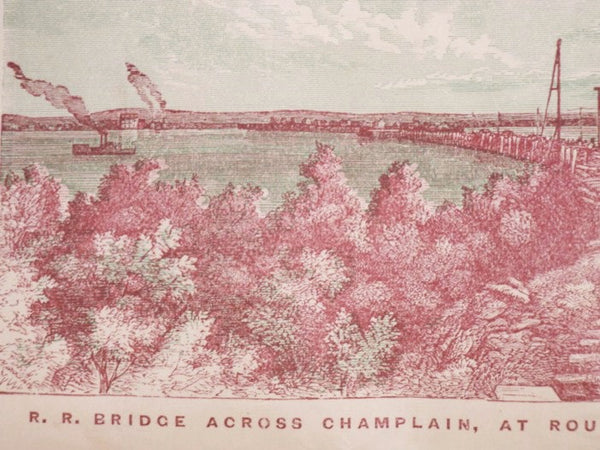 Burt's Illustrated Guide of the Connecticut Valley, Containing Descriptions of Mount Holyoke, Mount Mansfield, White Mountains, Lake Memphremagog, Lake Willoughby, Montreal, Quebec, &c.