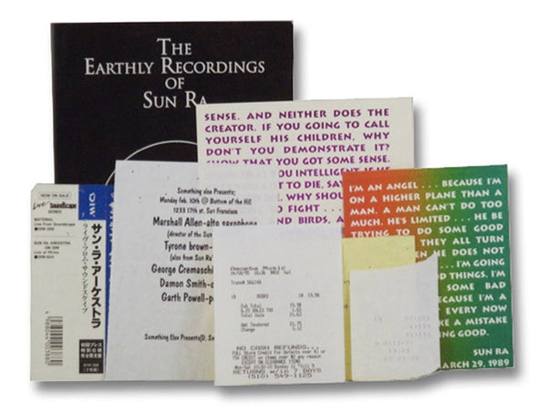 The Earthly Recordings of Sun Ra [Additional Material Laid In]