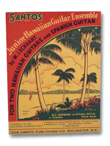 Junior Hawaiian Guitar Ensemble for Two Hawaiian Guitars and Spanish Guitar