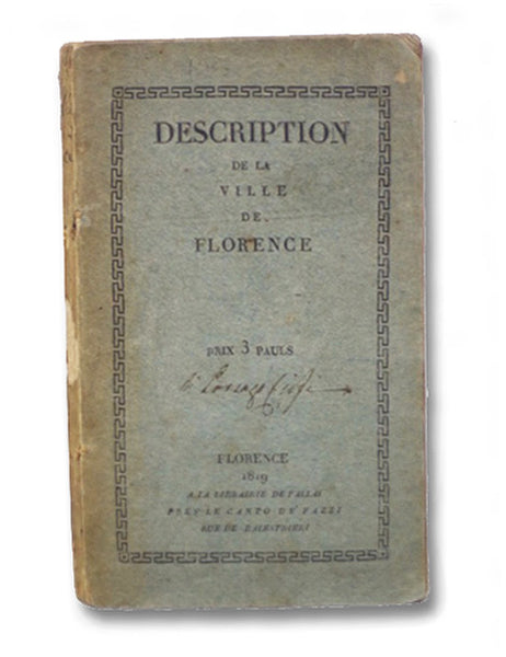Description de la Ville de Florence